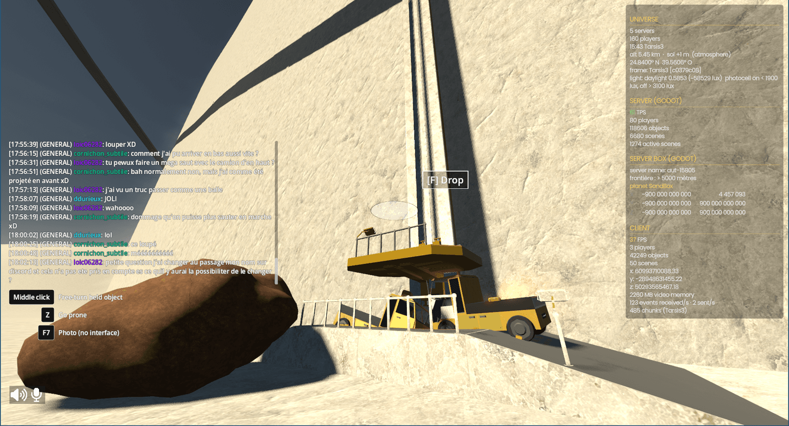 Test number 7: scenarios